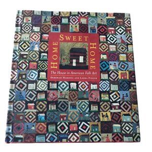 Vintage The House In American Folk Art By Harding & Fisher Coffee Table …